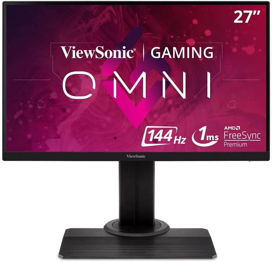 XG2705-2K 27 Inch 1440P 1Ms 144Hz IPS Gaming Monitor with Freesync Premium, Eye Care, Advanced Ergonomics, HDMI and DP for Esports